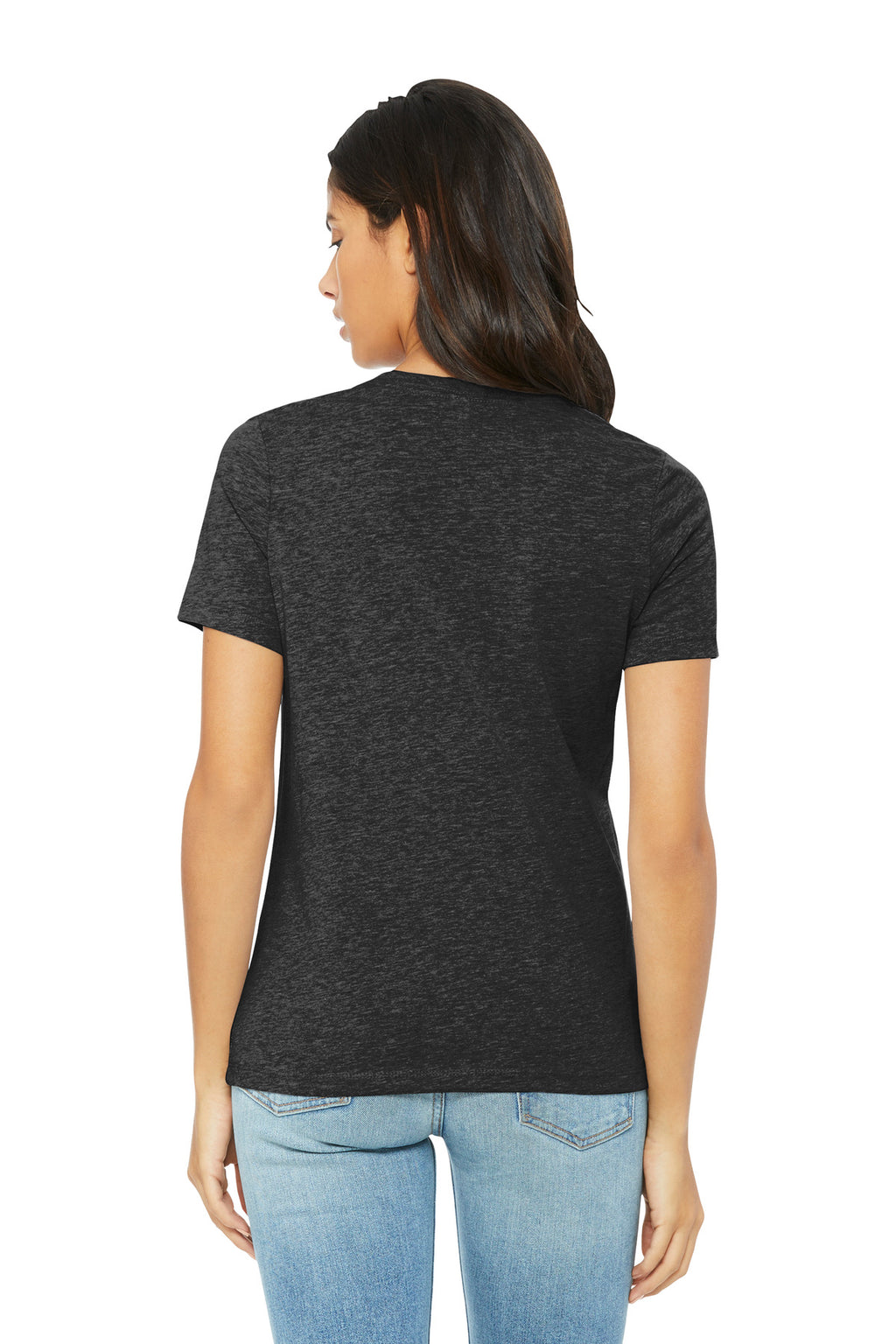 50/25/25 polyester, Airlume combed and ring-spun cotton, and rayon blend