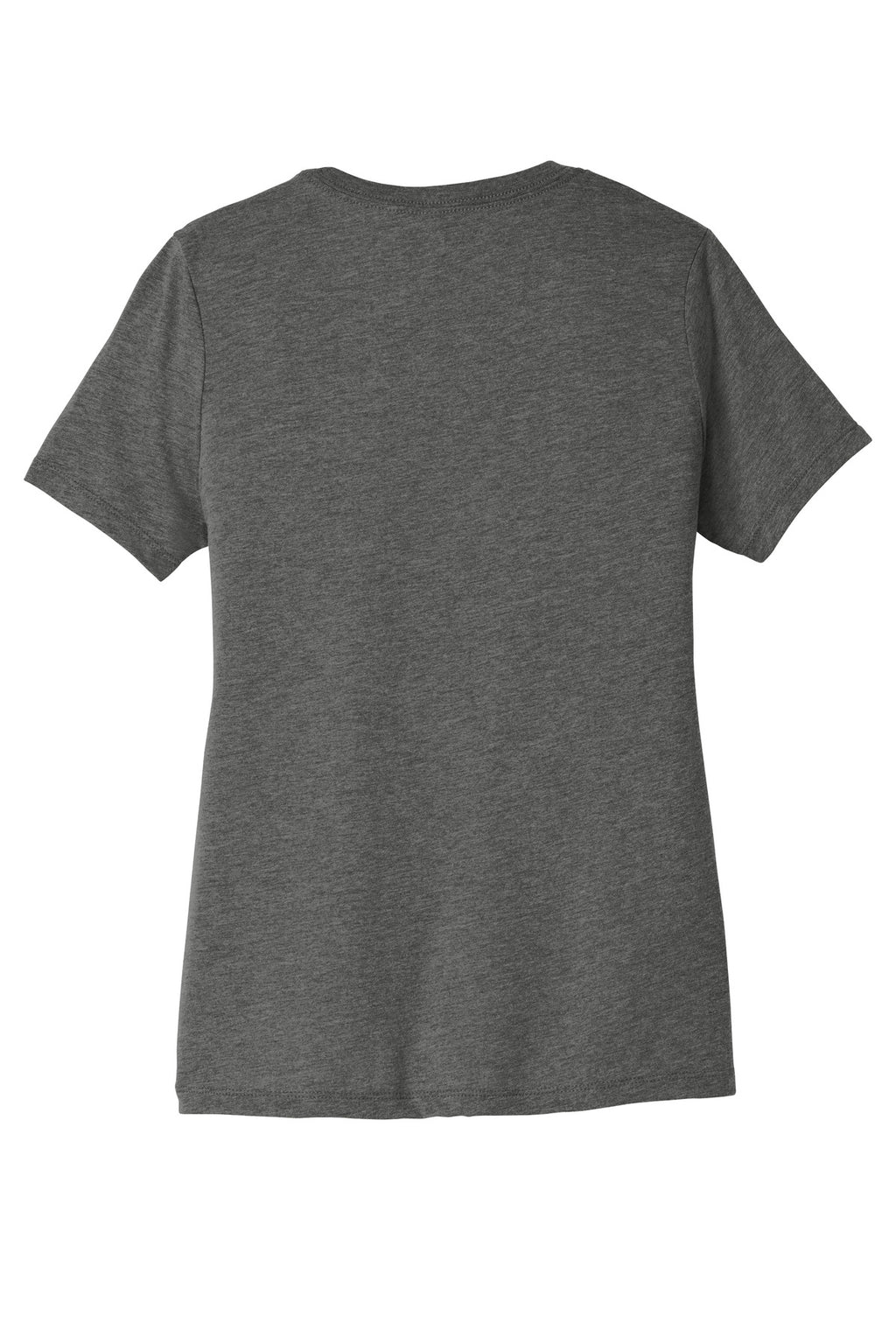 Side seam detail on women’s relaxed tee for custom branding