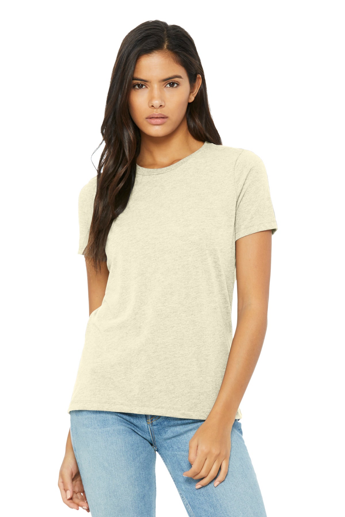 BELLA+CANVAS BC6413 clean front panel for custom logo placement