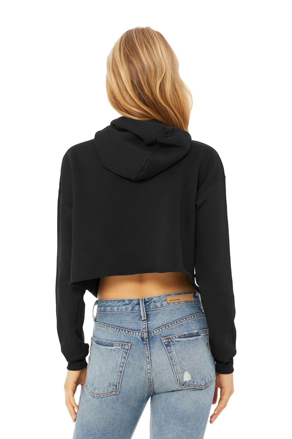Women's custom merch hoodie BELLA+CANVAS BC7502
