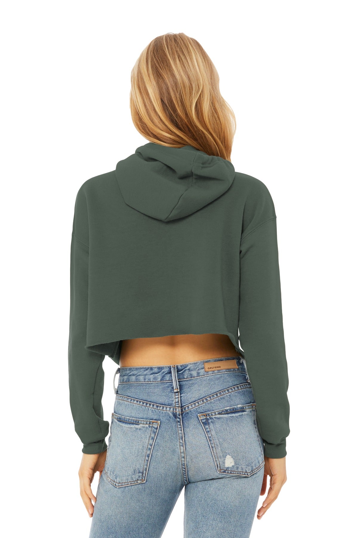 BELLA+CANVAS women's hoodie styled with leggings