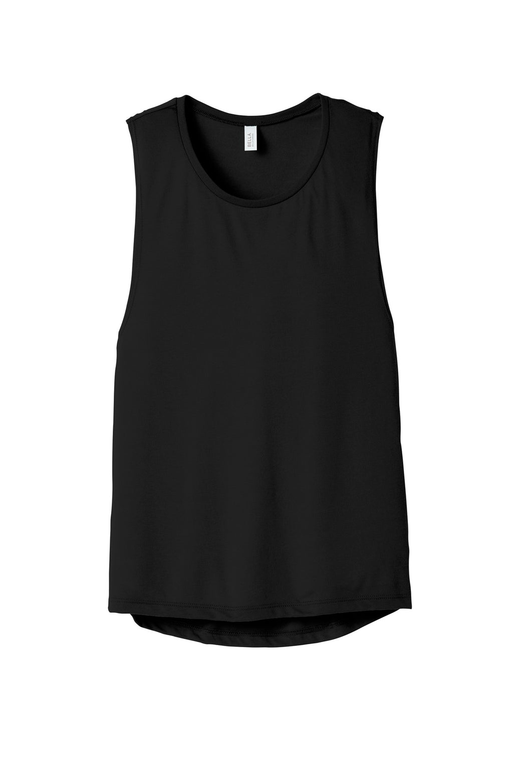 Women’s scoop muscle tank side angle product image