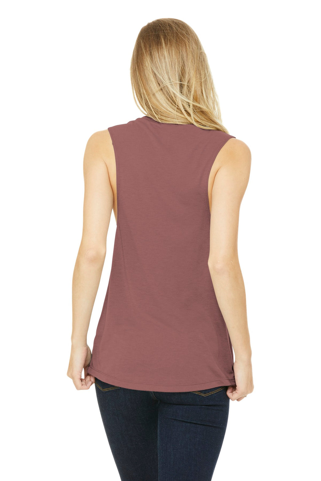 Low-cut armhole detail on BELLA+CANVAS BC8803