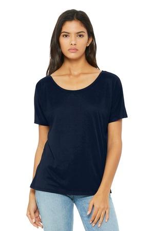 BELLA+CANVAS BC8816 white slouchy tee front