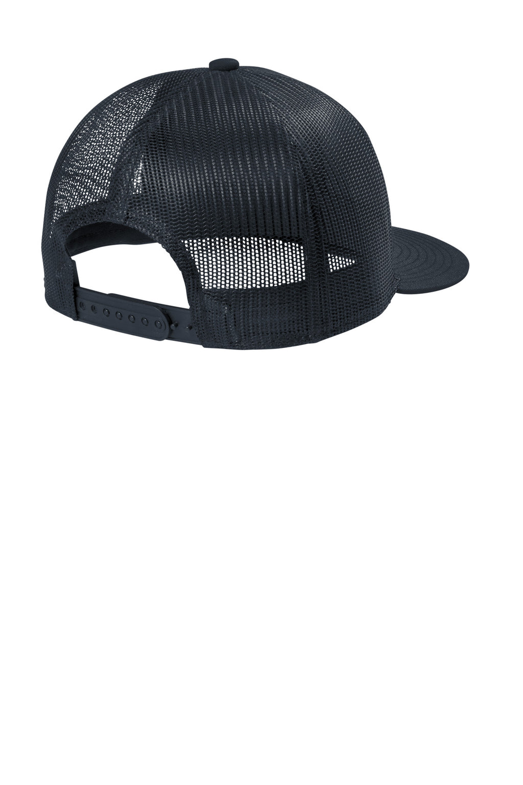 Port Authority Snapback Flat Bill Trucker Cap C407