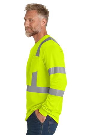 CornerStone  ANSI 107 Class 3 Mesh Long Sleeve Tee. CS203