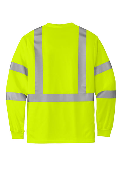 CornerStone  ANSI 107 Class 3 Mesh Long Sleeve Tee. CS203
