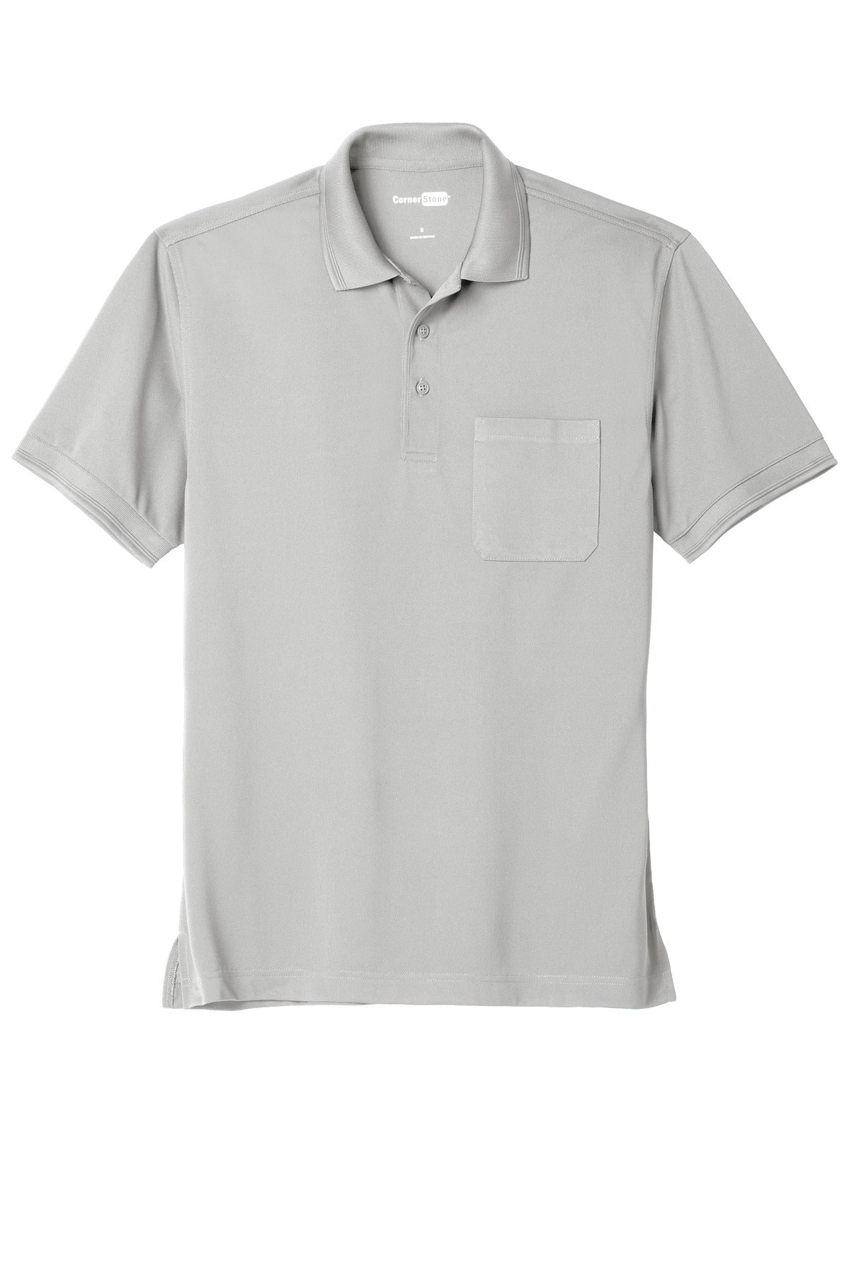 CornerStone  Industrial Snag-Proof Pique Pocket Polo. CS4020P