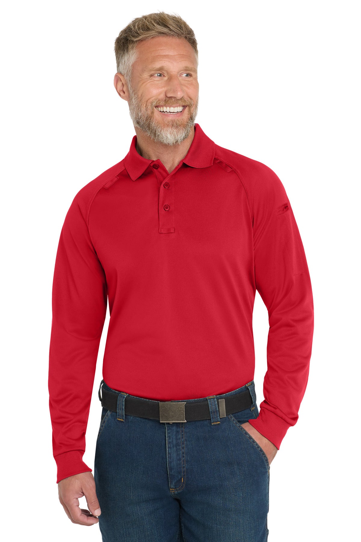 CornerStone - Select Long Sleeve Snag-Proof Tactical Polo. CS410LS
