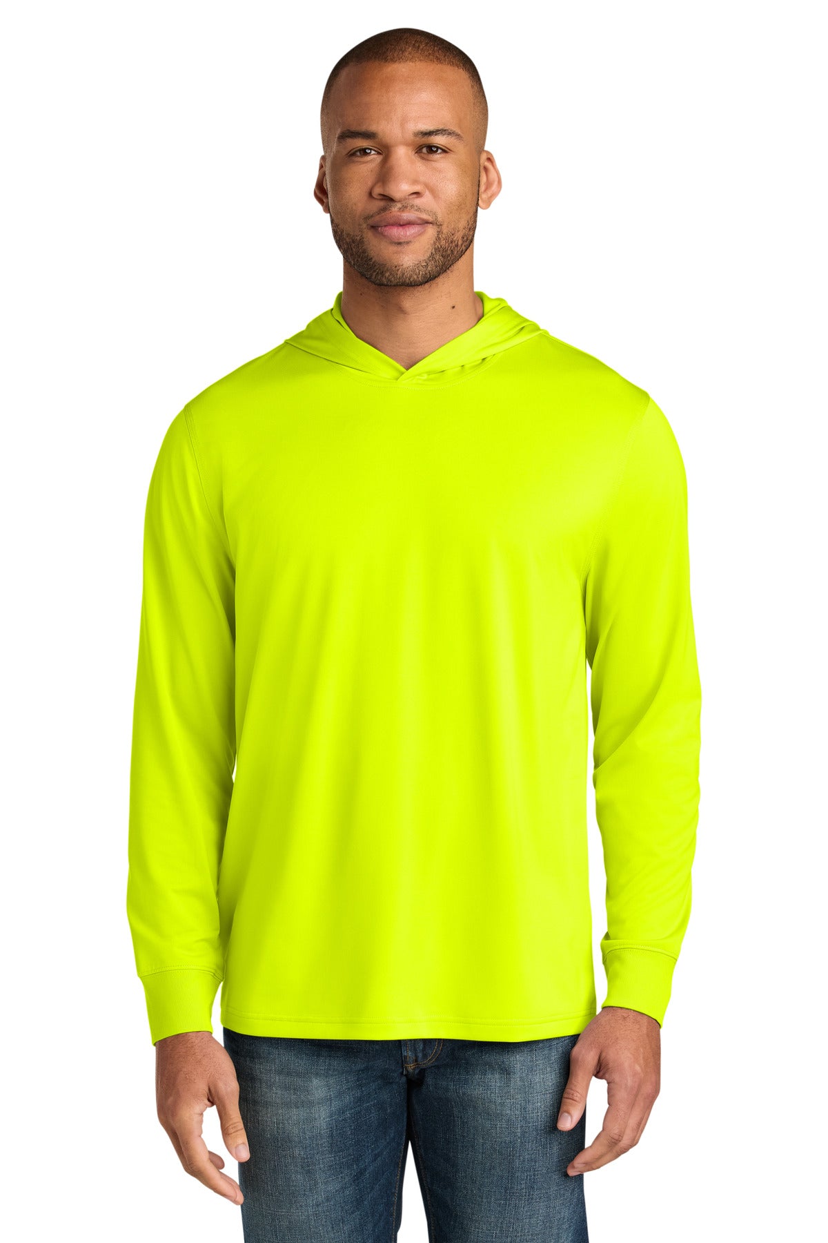 CornerStone Workwear Pro Long Sleeve Hooded Tee CS440LSH