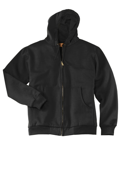 CornerStone - Heavyweight Full-Zip Hooded Sweatshirt with Thermal Lining.  CS620