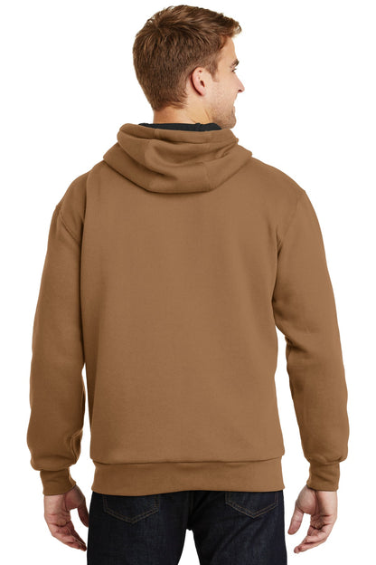 CornerStone - Heavyweight Full-Zip Hooded Sweatshirt with Thermal Lining.  CS620