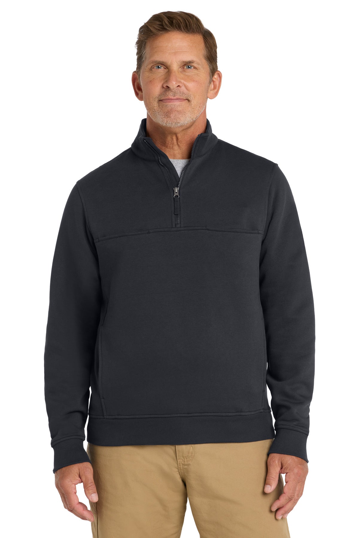 CornerStone 1/2-Zip Job Shirt. CS626