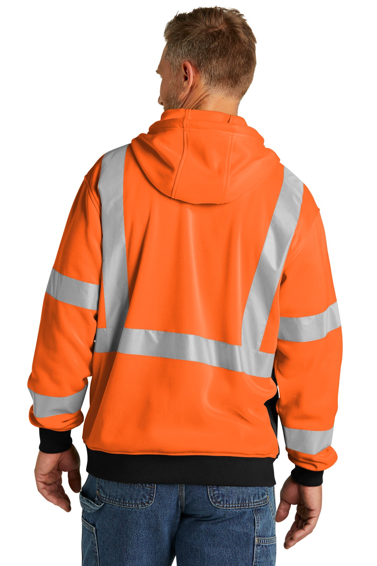 CornerStone A107 Class 3 Heavy-Duty Fleece Full-Zip Hoodie CSF300