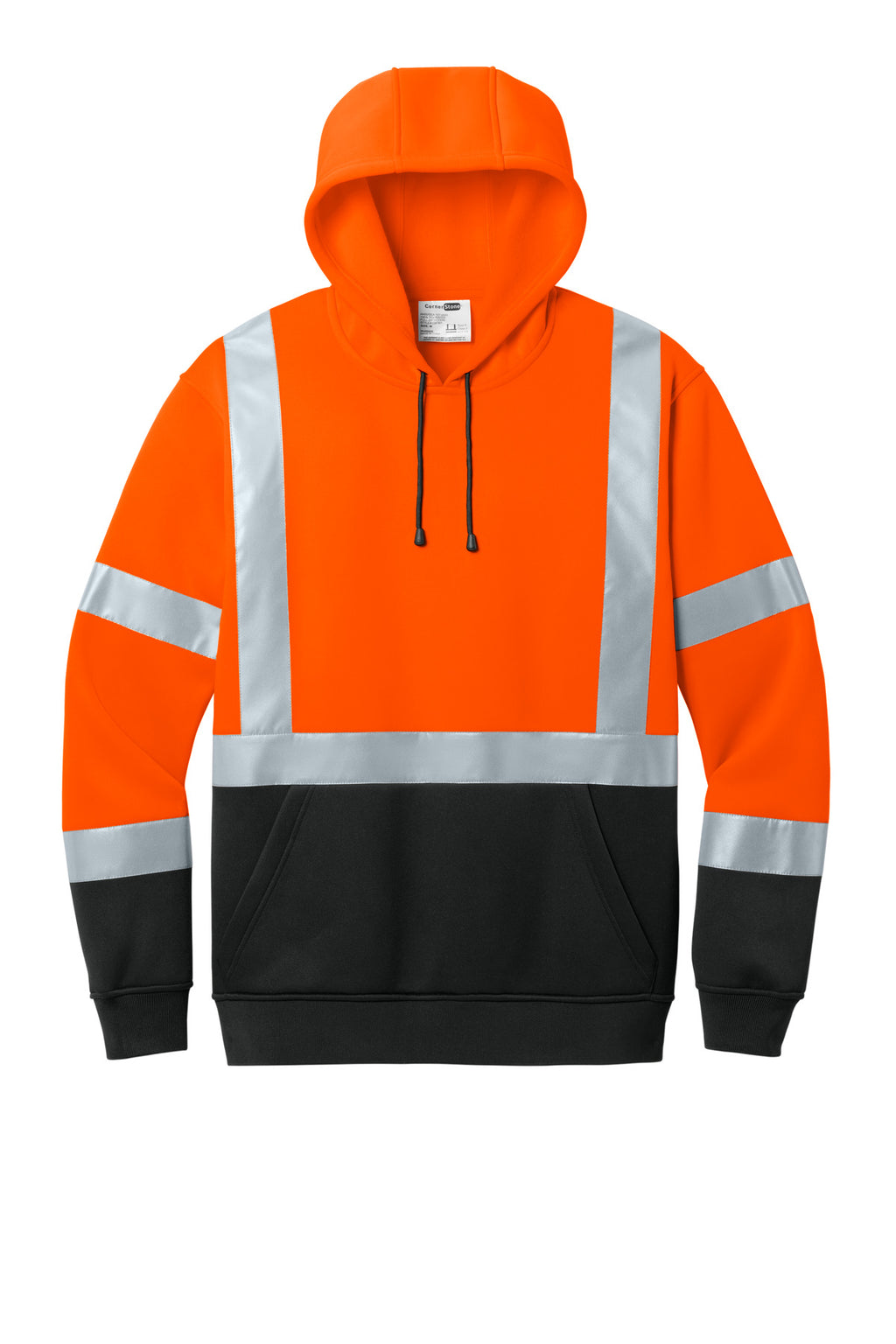 CornerStone ANSI 107 Class 3 Heavy-Duty Fleece Pullover Hoodie CSF301