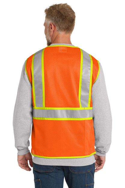 CornerStone  ANSI 107 Class 2 Surveyor Zippered Two-Tone Vest. CSV105