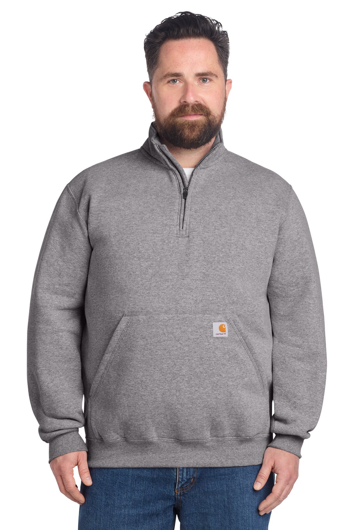 Carhartt Midweight 1/4-Zip Mock Neck Sweatshirt CT105294