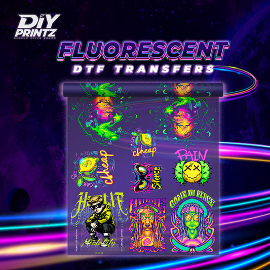 Neon Transfers | Upload Fluorescent Gang Sheet