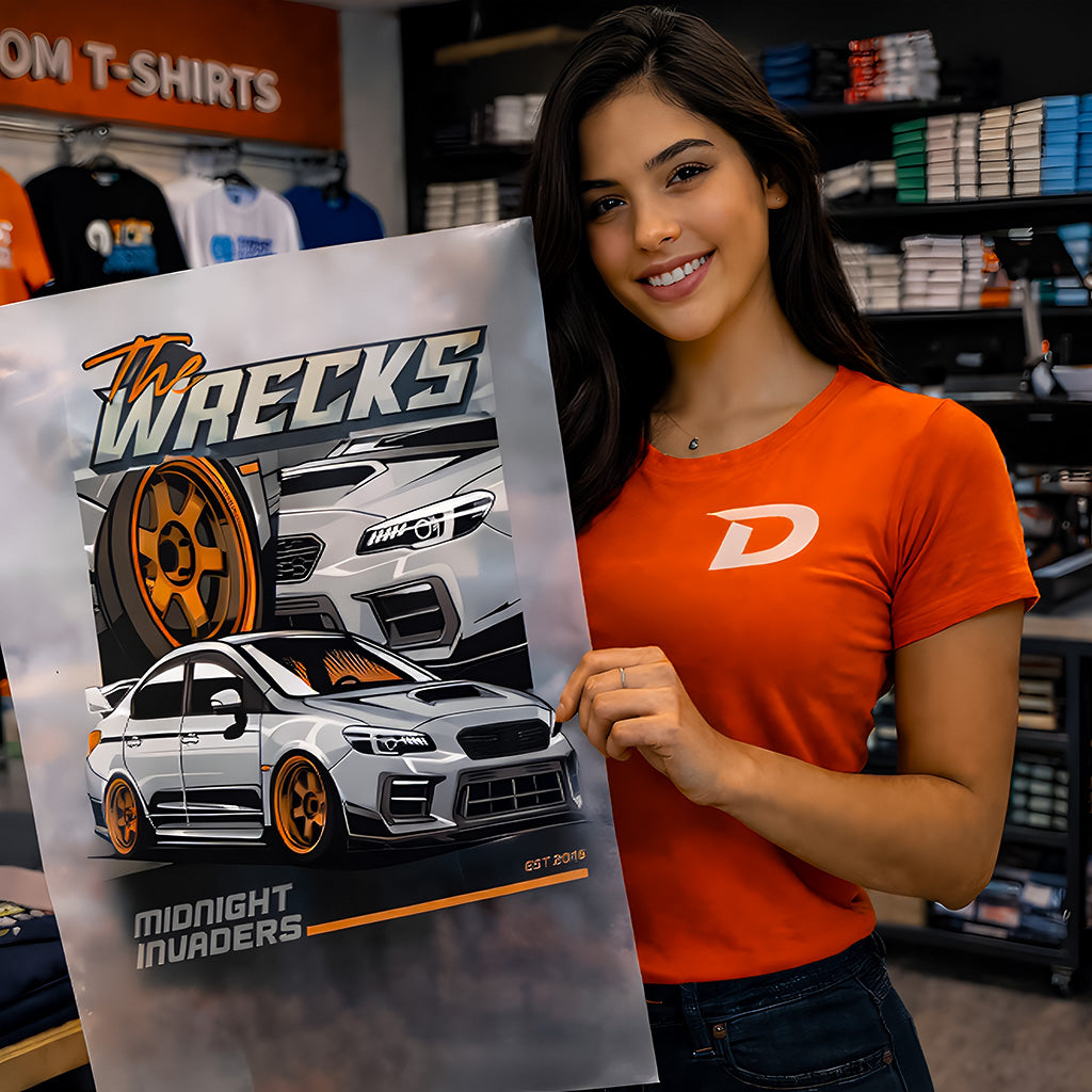 DIY Printz Premium custom transfers with no minimums 