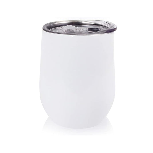 DIY PRINTZ 12 oz eggball sublimation tumbler blank front view