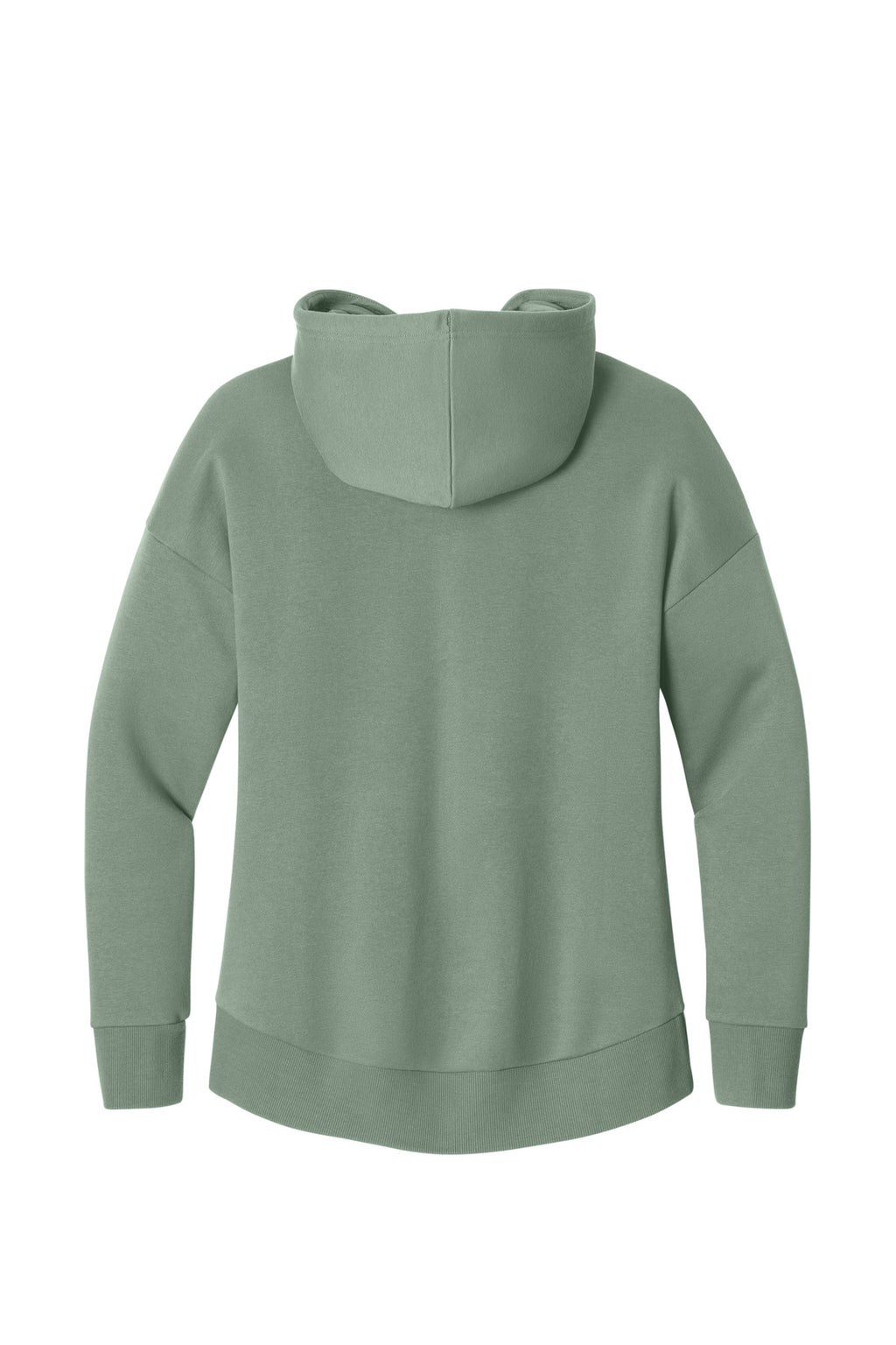 District  Women's Perfect Weight  Fleece Drop Shoulder Full-Zip Hoodie DT1104