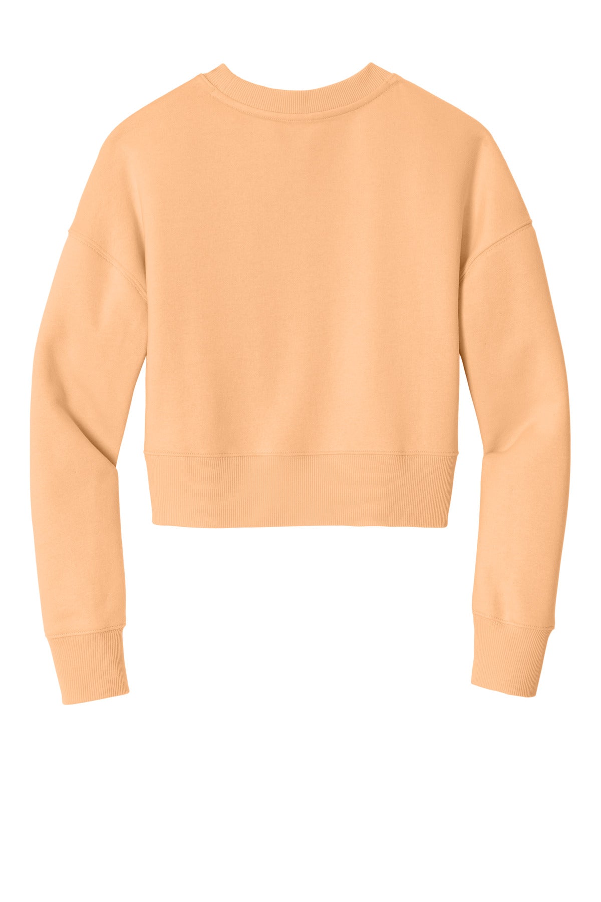 District  Women's Perfect Weight  Fleece Cropped Crew DT1105