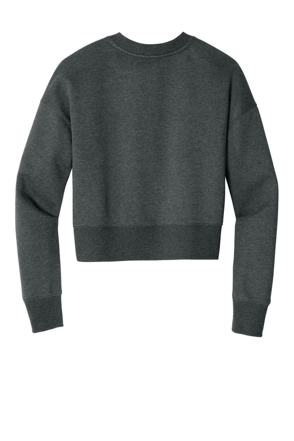 District  Women's Perfect Weight  Fleece Cropped Crew DT1105