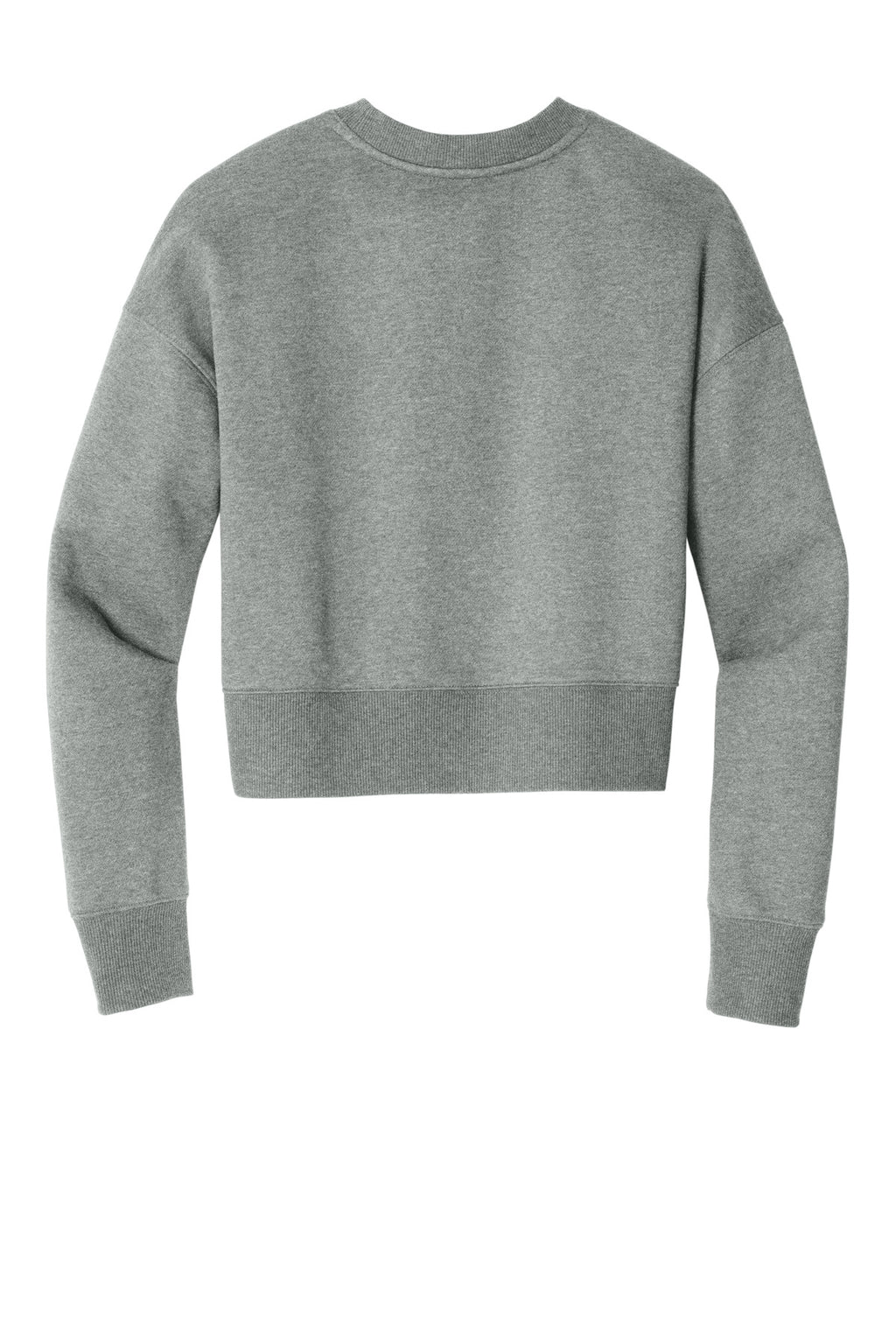 District  Women's Perfect Weight  Fleece Cropped Crew DT1105