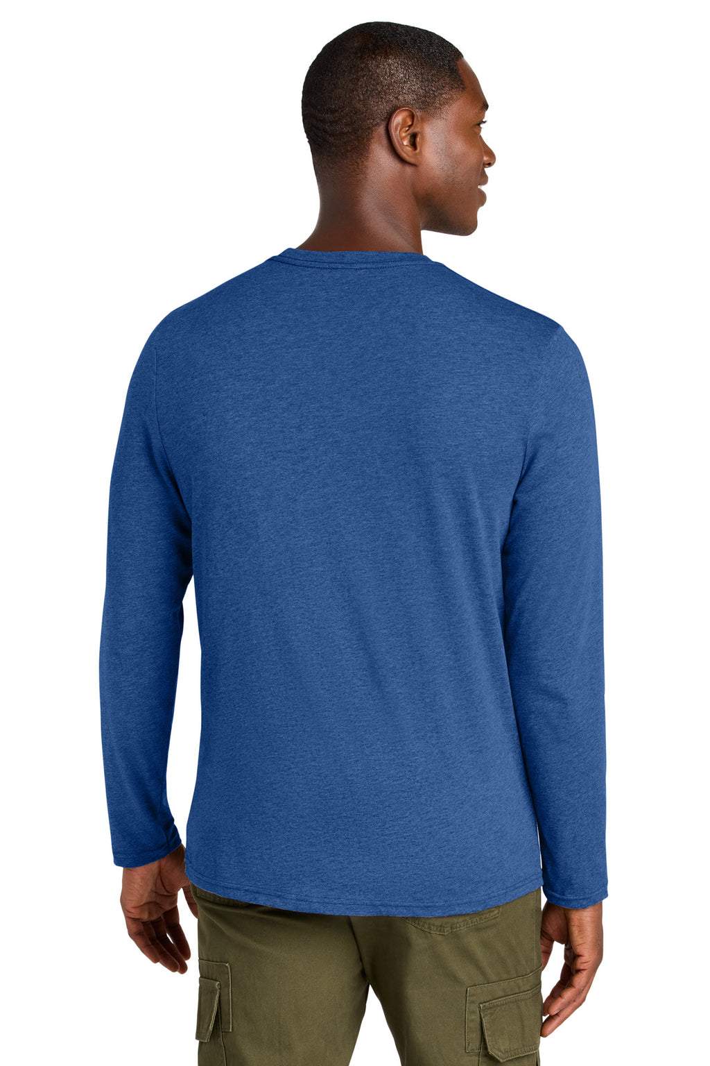 District Perfect Weight CVC Long Sleeve Tee DT185