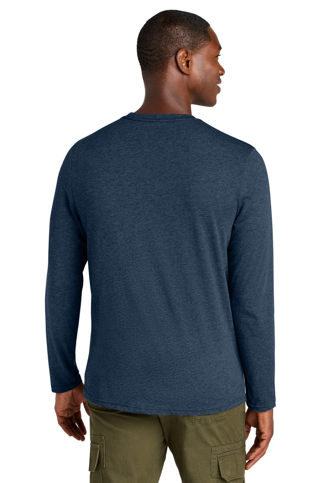 District Perfect Weight CVC Long Sleeve Tee DT185