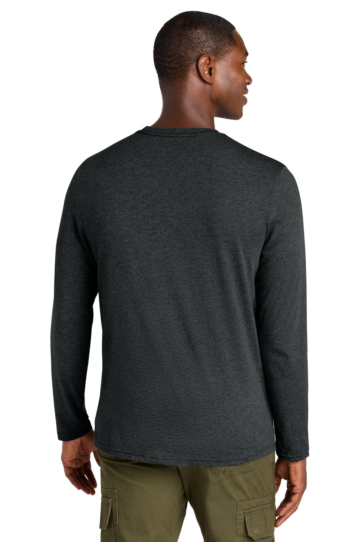 District Perfect Weight CVC Long Sleeve Tee DT185
