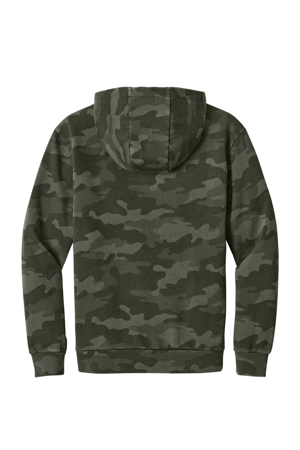 District Wash Camo Fleece Hoodie DT2200C