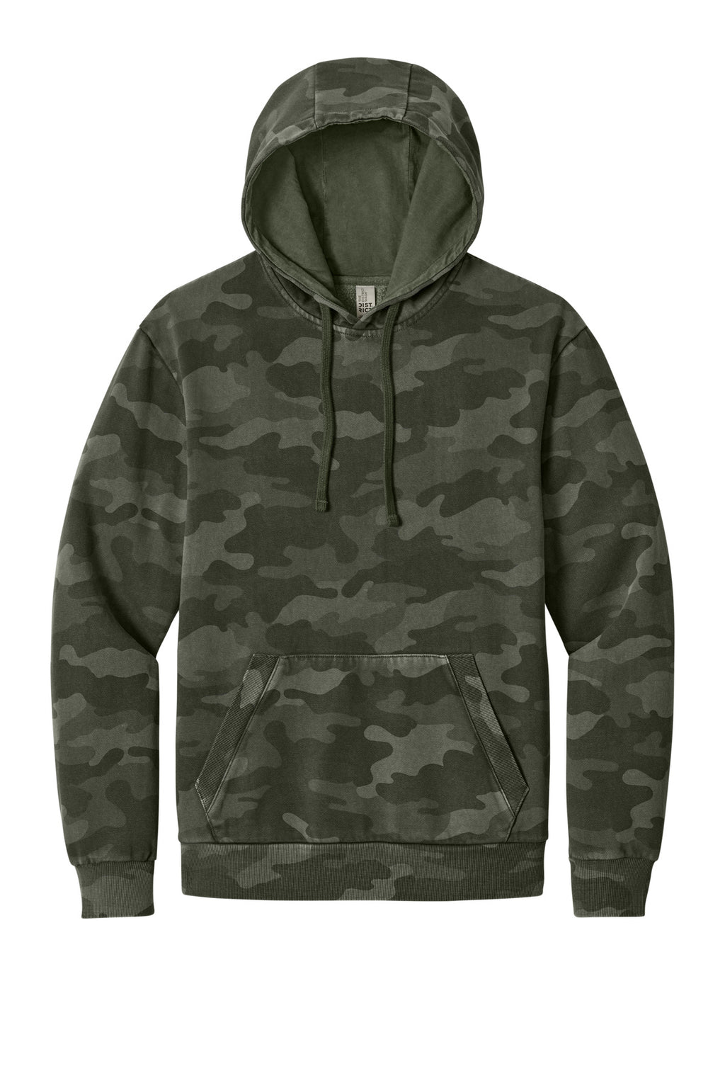 District Wash Camo Fleece Hoodie DT2200C