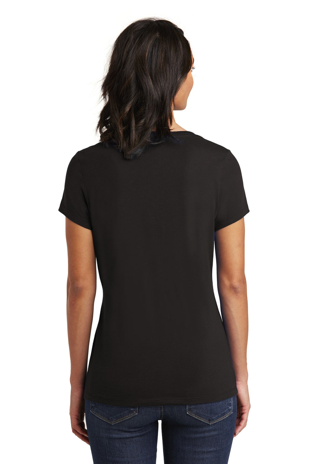 District  Women's Very Important Tee  V-Neck. DT6503
