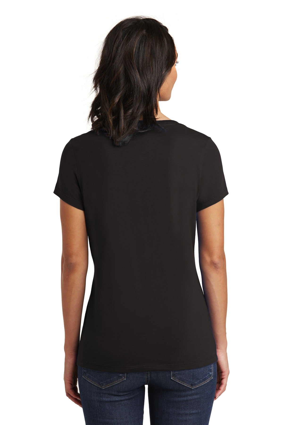 District  Women's Very Important Tee  V-Neck. DT6503