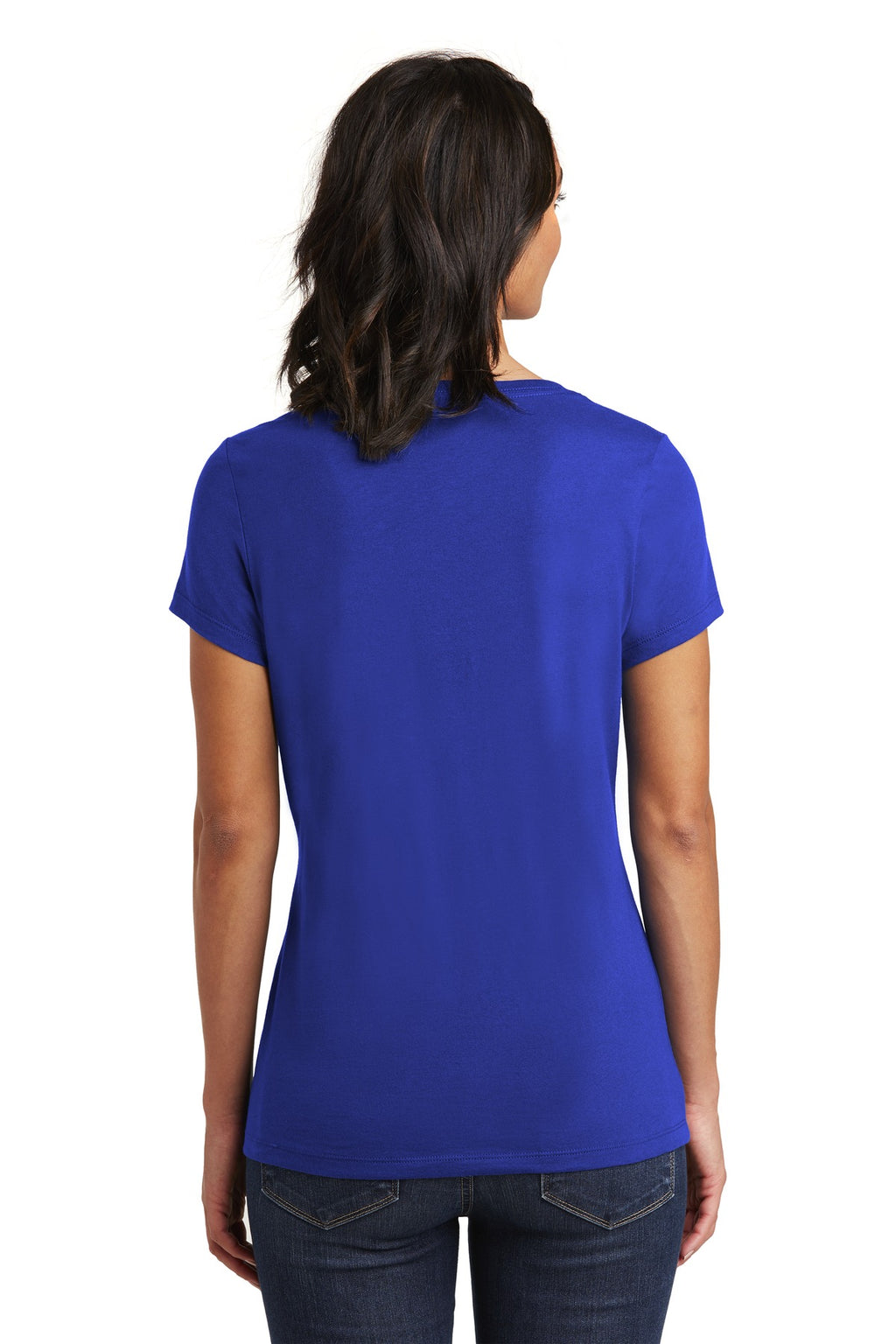 District  Women's Very Important Tee  V-Neck. DT6503