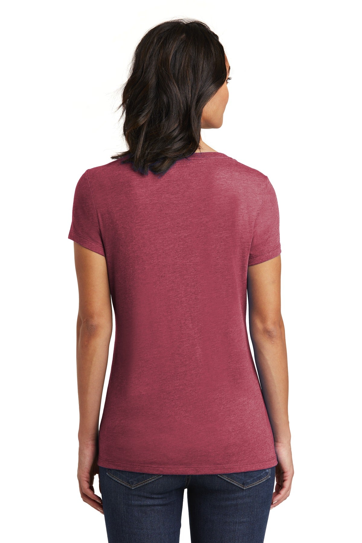 District  Women's Very Important Tee  V-Neck. DT6503