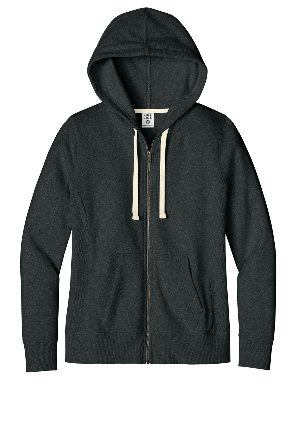 District Women's Re-FleeceFull-Zip Hoodie DT8103