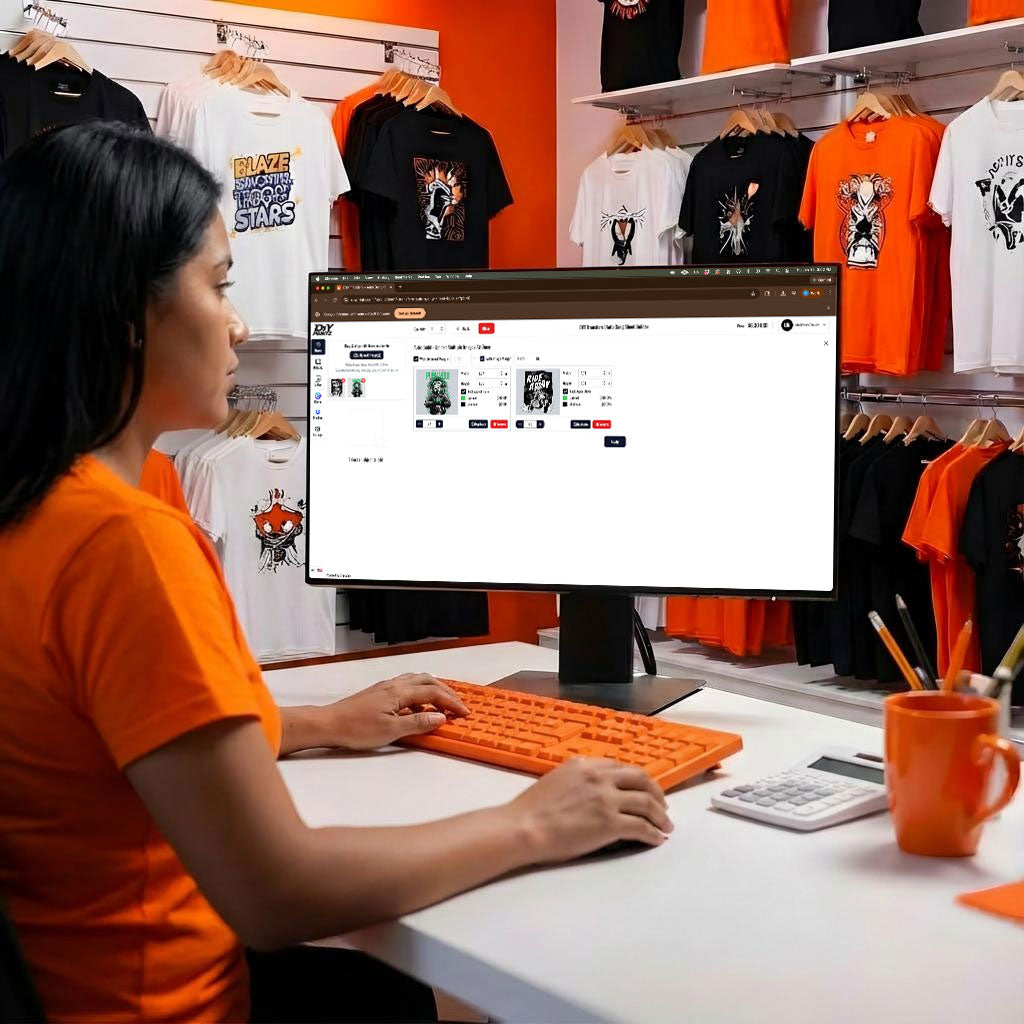 Order same day DTF Rush Orders for your DTF Transfers with DIY Printz