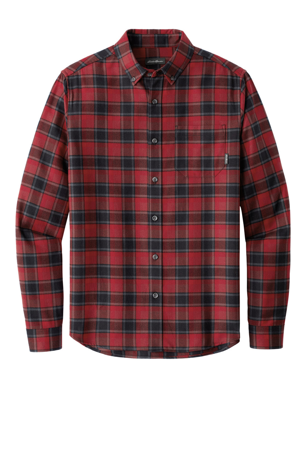 Eddie Bauer Long Sleeve Favorite Flannel Plaid Shirt EB610