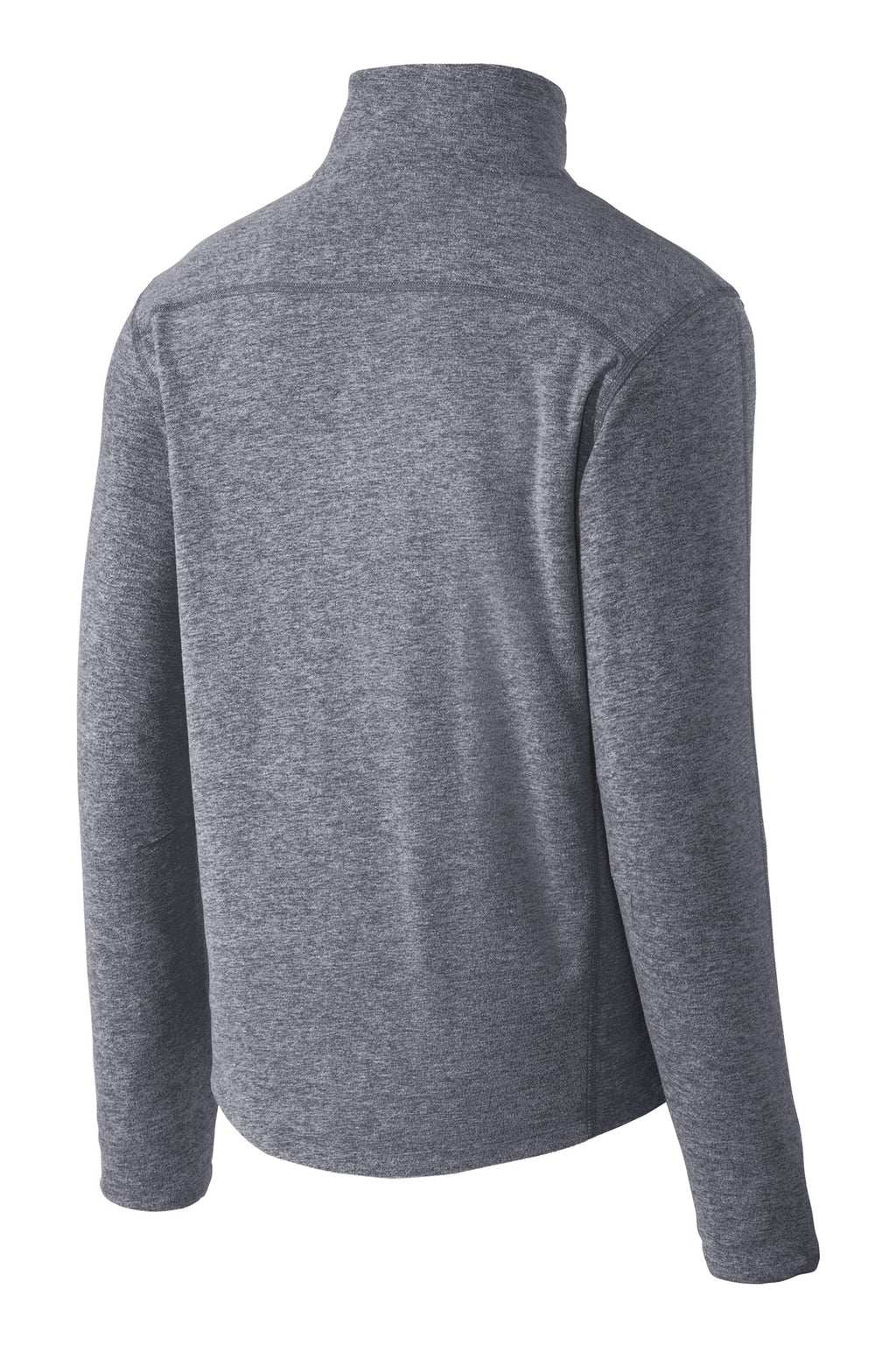 Port Authority Heather Microfleece Full-Zip Jacket. F235