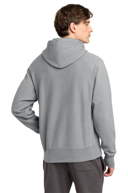Champion  Reverse Weave  Garment-Dyed Hooded Sweatshirt. GDS101