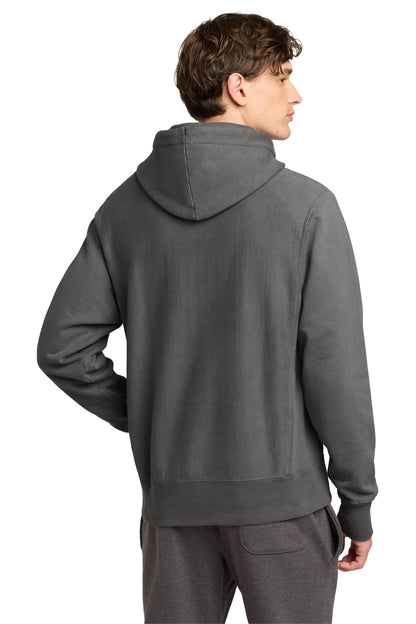 Champion  Reverse Weave  Garment-Dyed Hooded Sweatshirt. GDS101