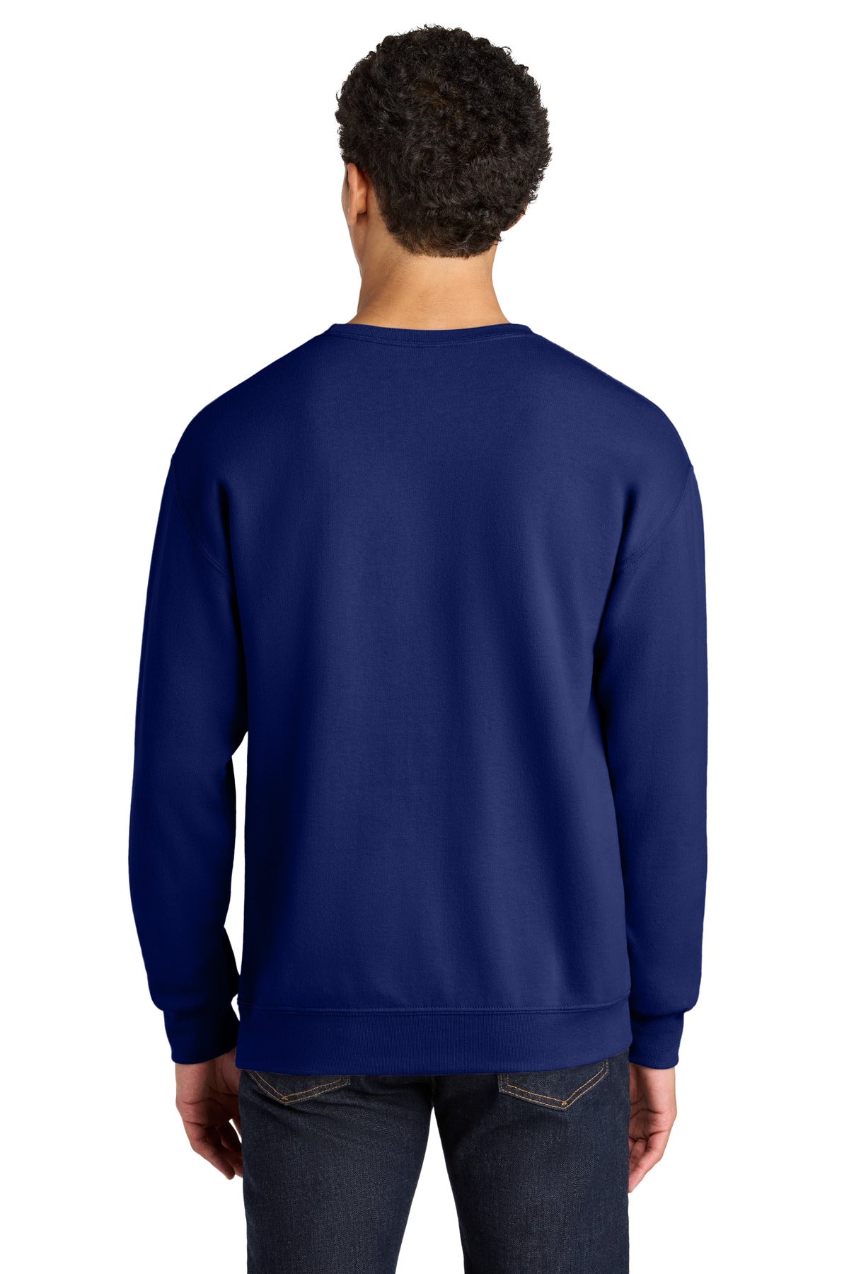 Jerzees Ultimate Unisex CVC Ring Spun Crewneck Sweatshirt IC48M
