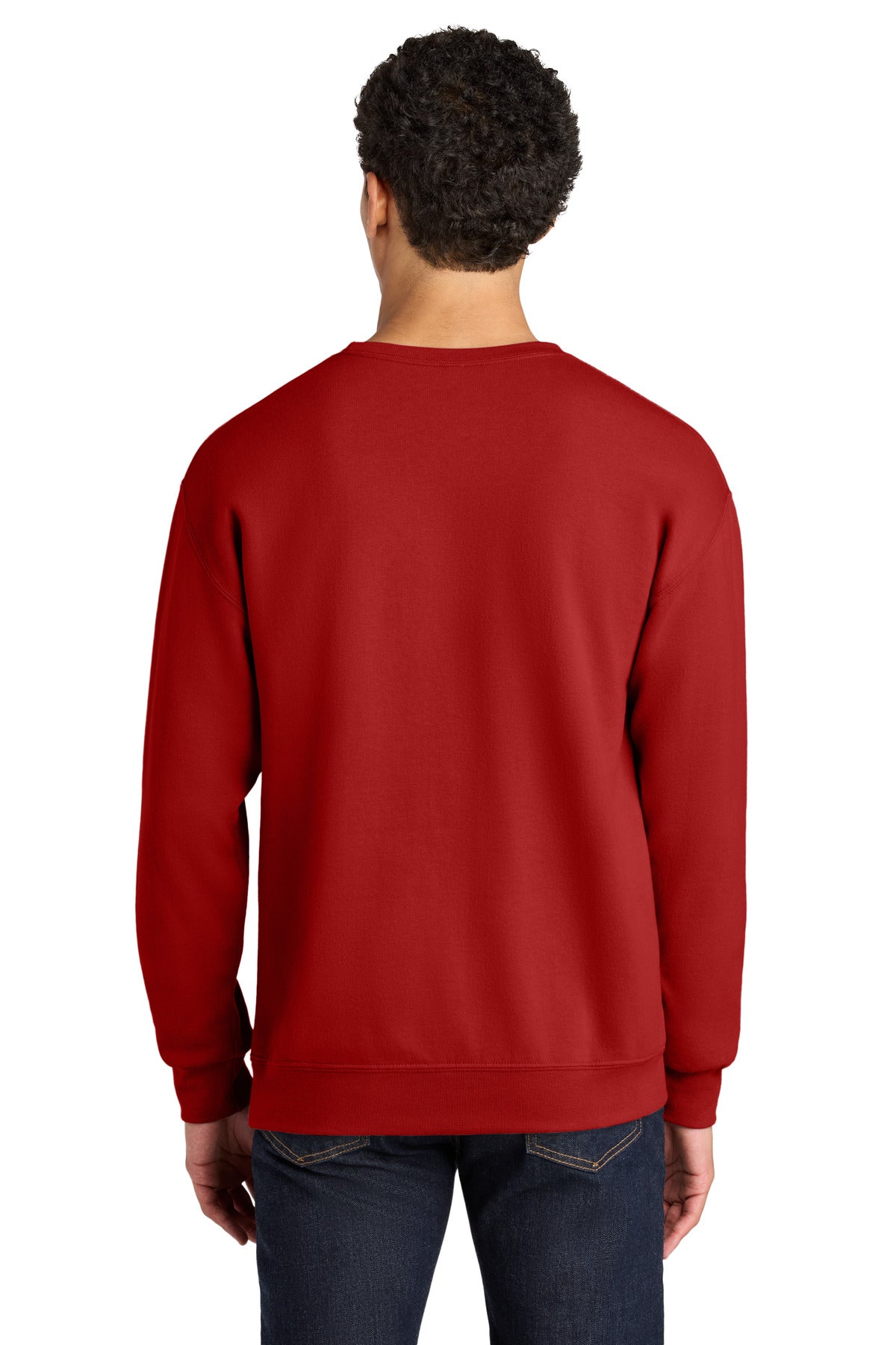 Jerzees Ultimate Unisex CVC Ring Spun Crewneck Sweatshirt IC48M