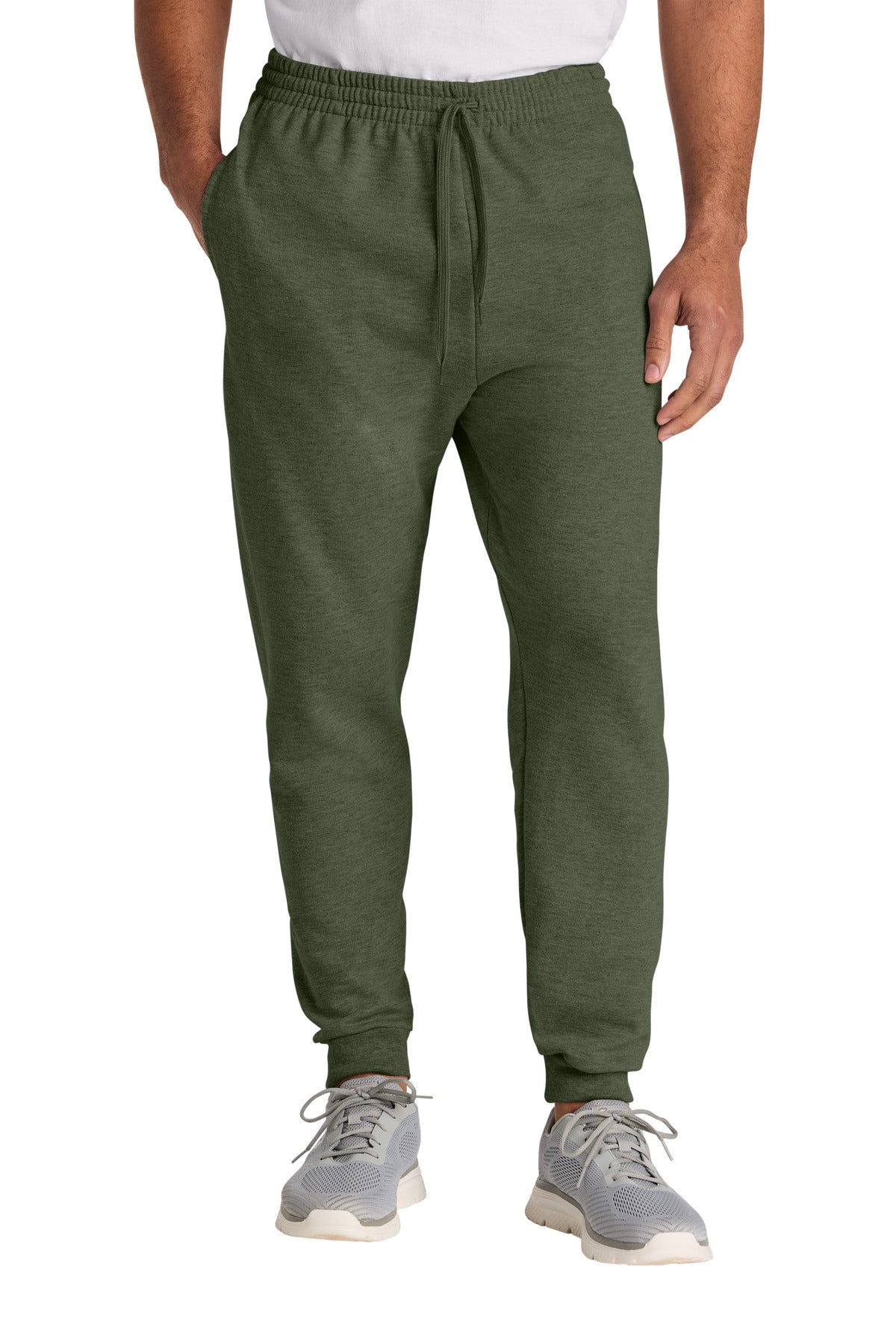 Jerzees Ultimate Unisex CVC Ring Spun Pocket Jogger IC50M