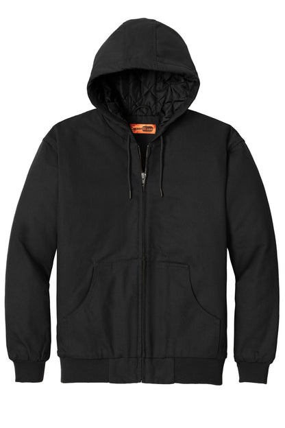 CornerStone - Duck Cloth Hooded Work Jacket.  J763H