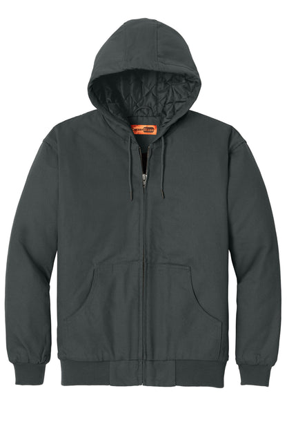CornerStone - Duck Cloth Hooded Work Jacket.  J763H
