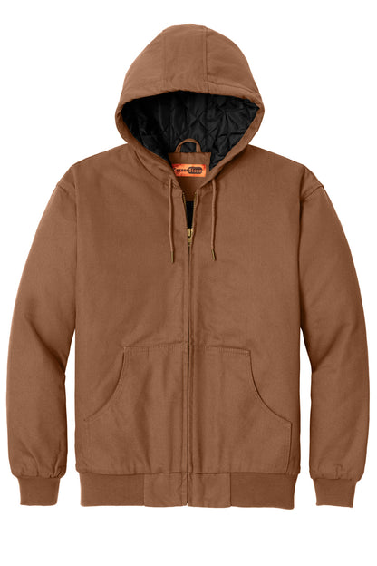 CornerStone - Duck Cloth Hooded Work Jacket.  J763H
