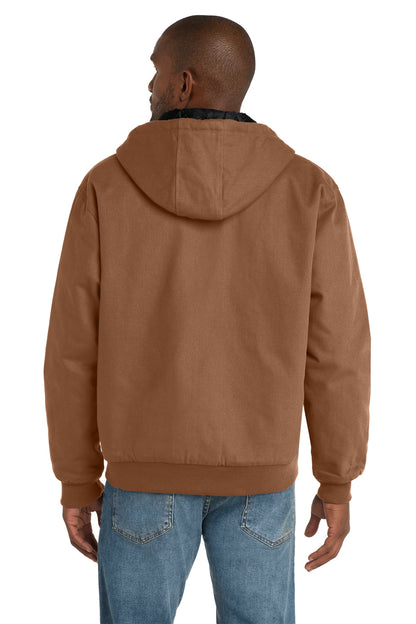 CornerStone - Duck Cloth Hooded Work Jacket.  J763H